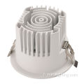 25 W polarisé en retrait en aluminium en aluminium Downlight